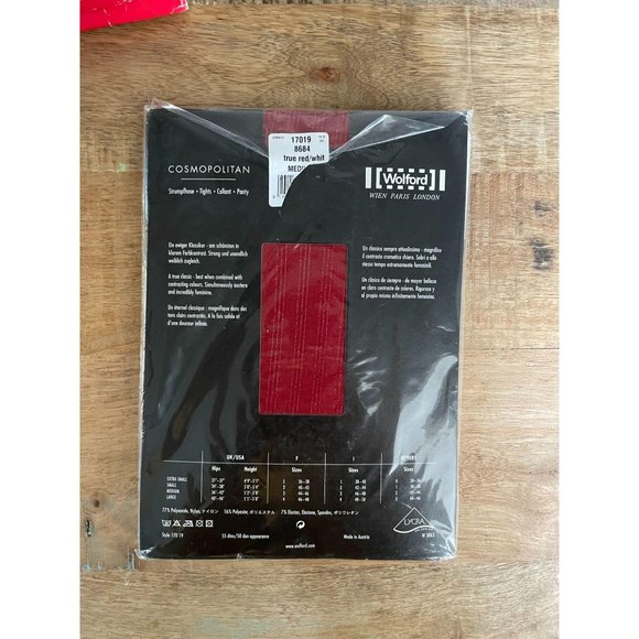 NIP Rare Discontinued Wolford Cosmopolitan Tights - Picture 3 of 3